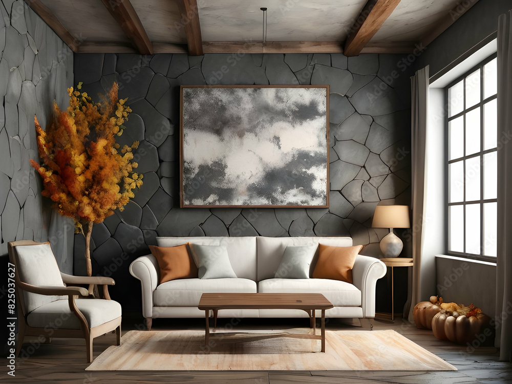 Frame Wall Art Mockup Living Room Frame Wall Art Mockup Living Room