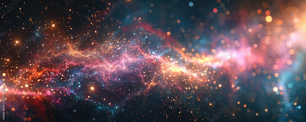 Stunning outer space galaxy with vibrant cosmic clouds and glowing stars, showcasing the beauty of the universe. Stunning outer space galaxy with vibrant cosmic clouds and glowing stars, showcasing the beauty of the universe.