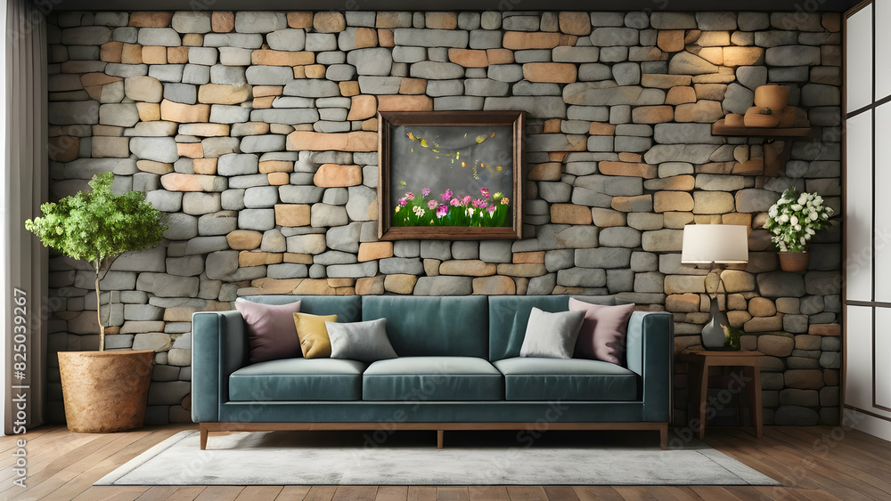 Frame Wall Art Mockup Living Room Frame Wall Art Mockup Living Room