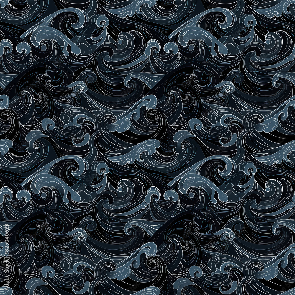 Abstract ocean wave pattern Abstract ocean wave pattern