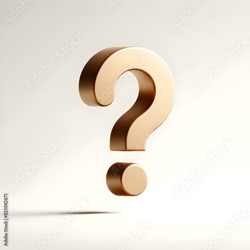 3d question mark