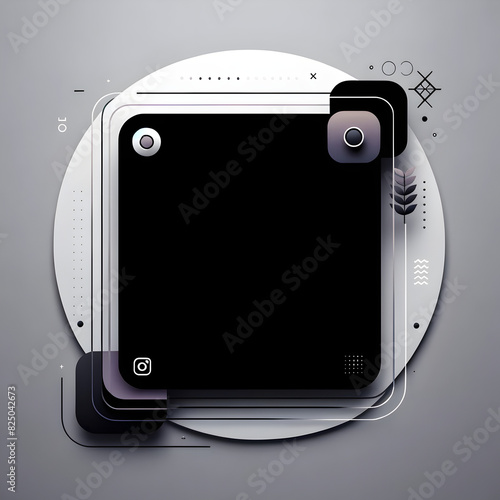 modern minimalistic frame