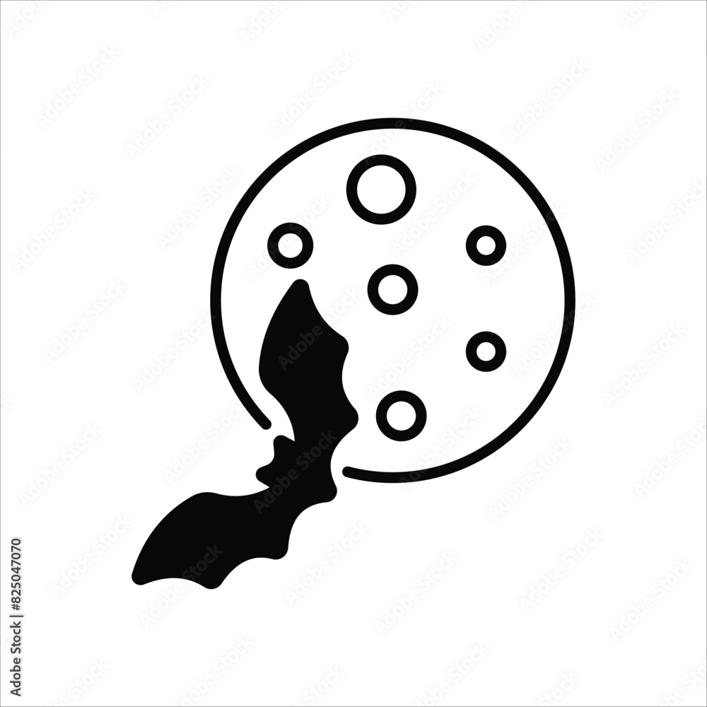 Midnight vector icon Midnight vector icon