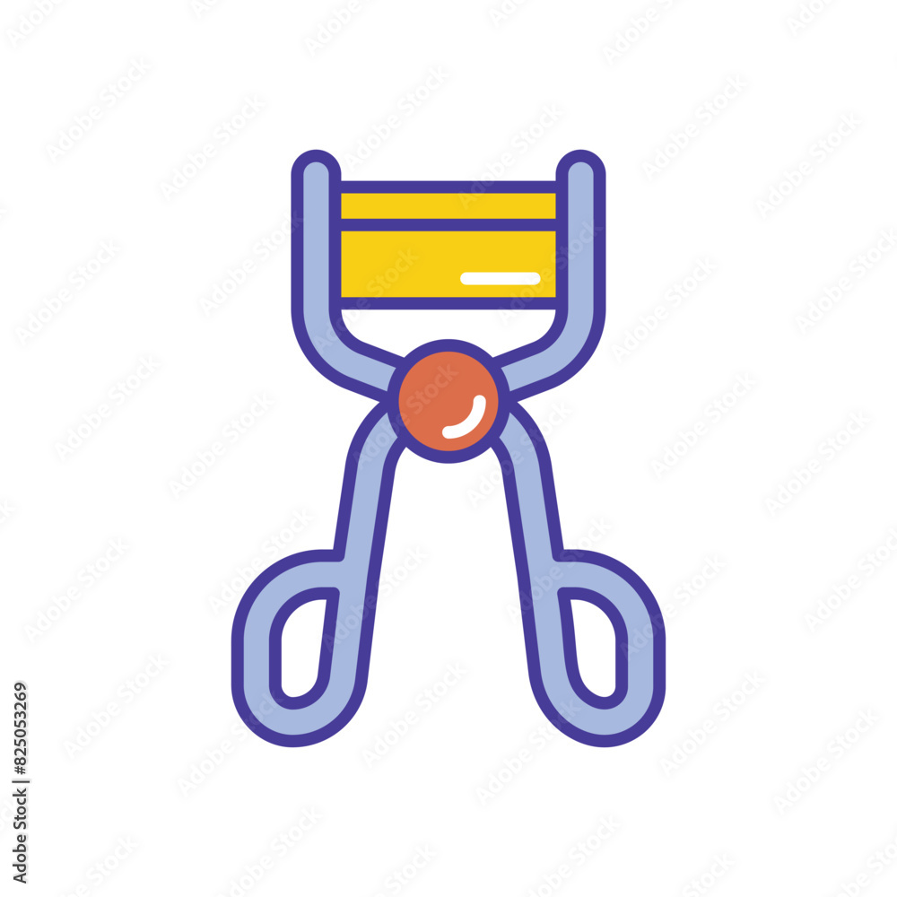 Eyelashes Curler vector icon Eyelashes Curler vector icon