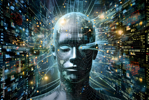 Emergence of Transcendent AGI - Metamorphic Artificial General Intelligence Visualization