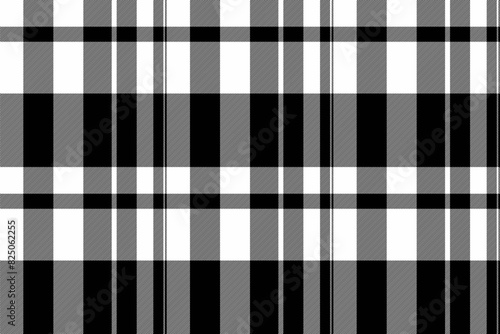 Background check seamless of texture pattern fabric with a tartan plaid vector textile.