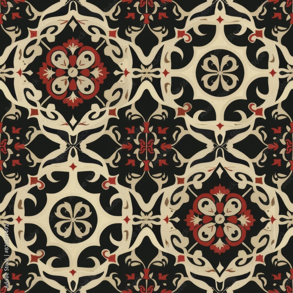 Gothic Revival Seamless Pattern with Intricate Medieval Motifs
Gothic Revival Seamless Pattern with Intricate Medieval Motifs