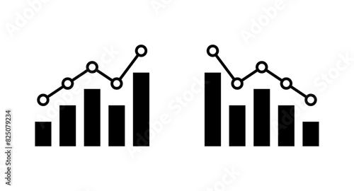 Growing and declining graph