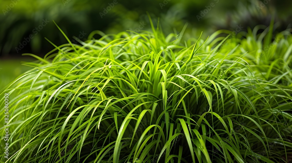 Closeup of vibrant green grass blades, emphasizing the lush and healthy appearance of an ornamental lawn.
Closeup of vibrant green grass blades, emphasizing the lush and healthy appearance of an ornamental lawn.