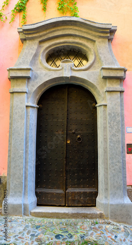 historical portals in Acqui terme Italy