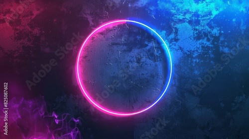 abstract neon with copy space