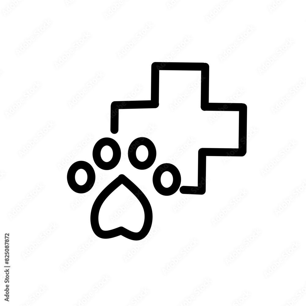 Veterinary premium line icons. Pack of outline objects for web and UIUX design. Icon collection Veterinary premium line icons. Pack of outline objects for web and UIUX design. Icon collection