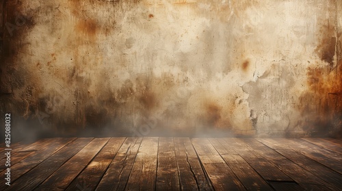 a background that combines the charm of rustic textures with a subtle layer of dust 