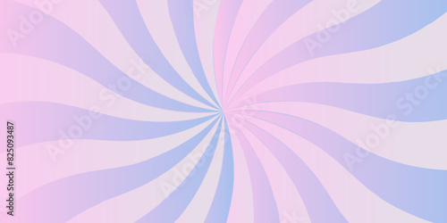 Abstract background with sunburst pattern blue and multicolor vector ray design. Vintage sunrays illustration swirl grunge backdrop line.