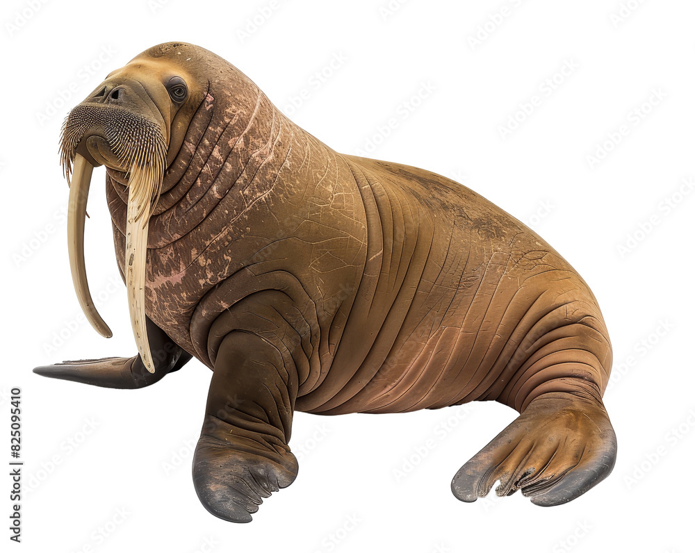 walrus isolated on a transparent background walrus isolated on a transparent background