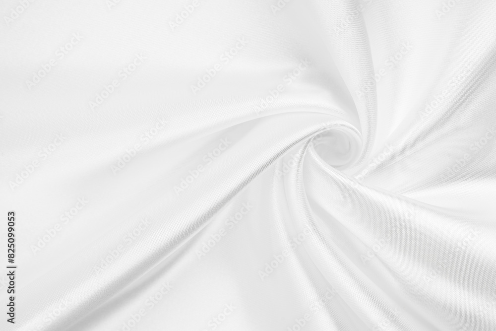White color silk texture background.