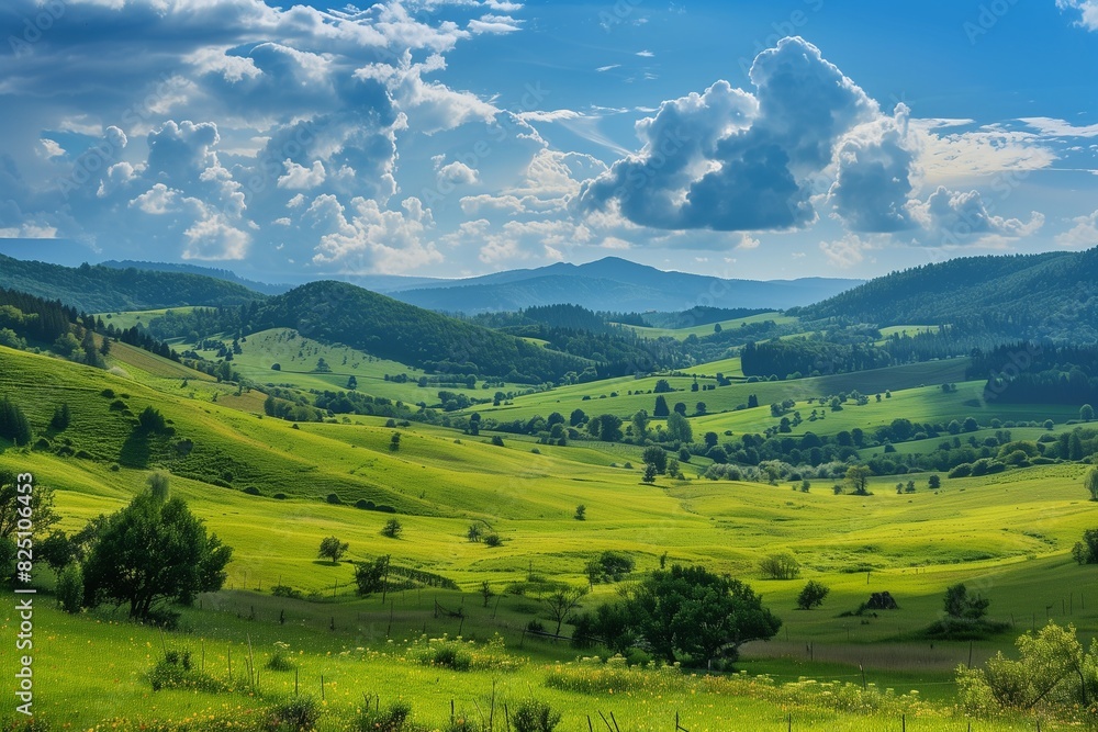 Obraz premium landscape with mountains