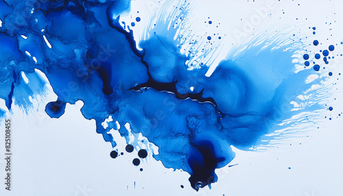 blue abstract watercolor background