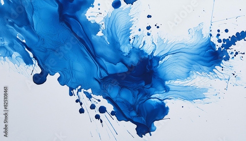blue abstract watercolor background