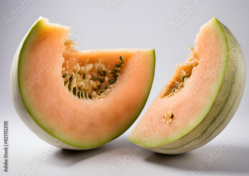 Wallpaper Mural Melon on a white background, isolated. Torontodigital.ca