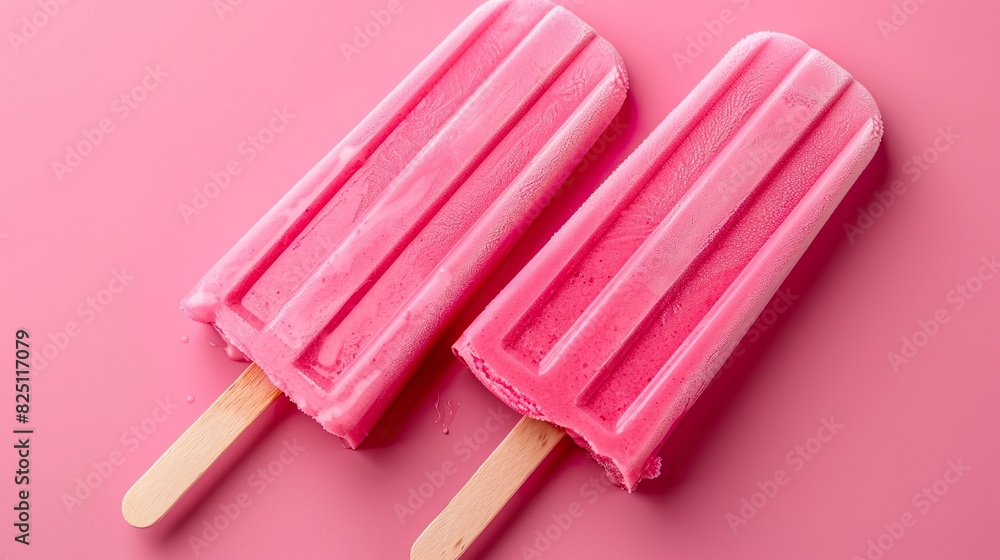 Maqueta de unos helados con espacio para texto. Maqueta de unos helados con espacio para texto.