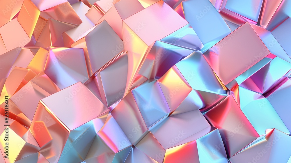 Abstract polygonal shapes with gradient colors and sharp edges, texture design Abstract polygonal shapes with gradient colors and sharp edges, texture design