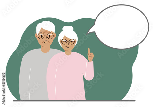 A man and woman couple dream and plan. Next to the couple is a large thought bubble.
