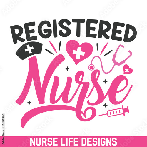 Registered nurse life designs, professional nurse svg designs
