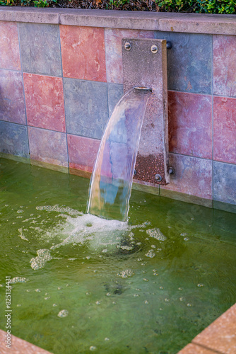 Alki Beach Fountain Close-up 6