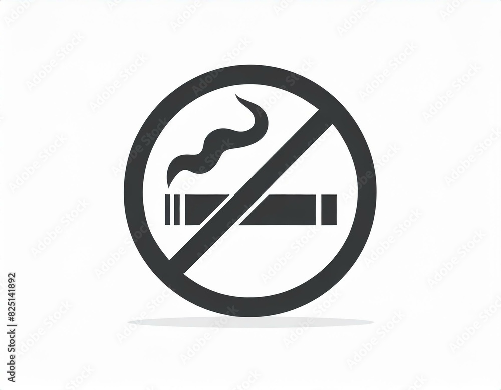 smoking ban prohibiting vector icon on white background smoking ban prohibiting vector icon on white background