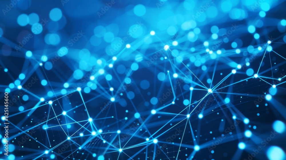 blue light and wireframe network background green technology concept abstract background blue light and wireframe network background green technology concept abstract background
