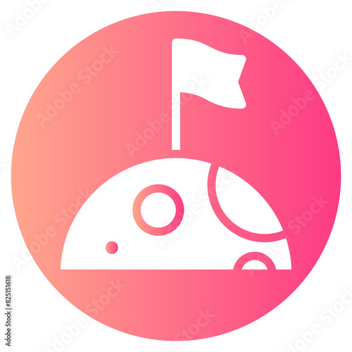 space colonization gradient icon