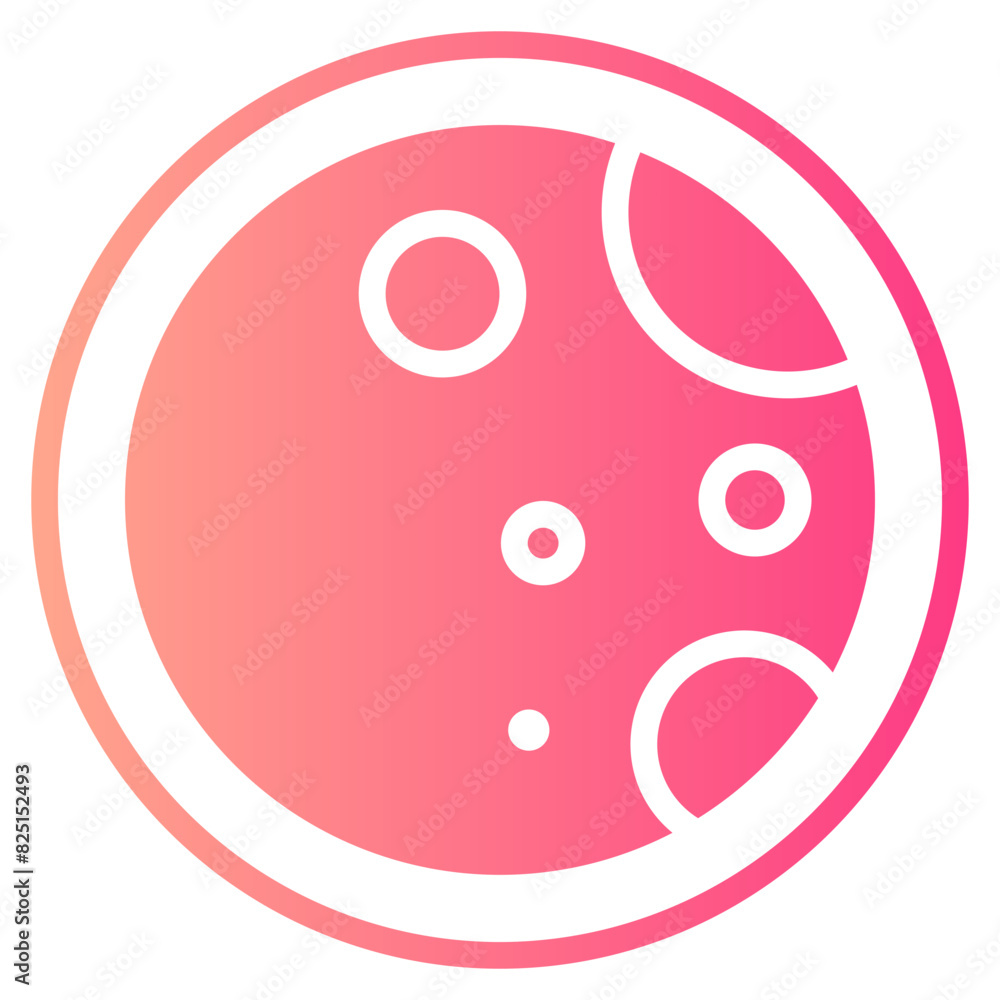moon gradient icon moon gradient icon