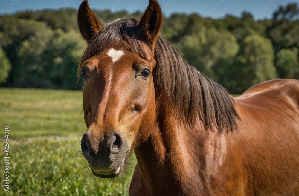 portrait of a horse