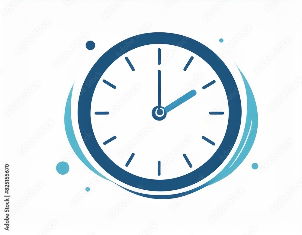 clock alarm icon, vector image on white background, logo clock alarm icon, vector image on white background, logo