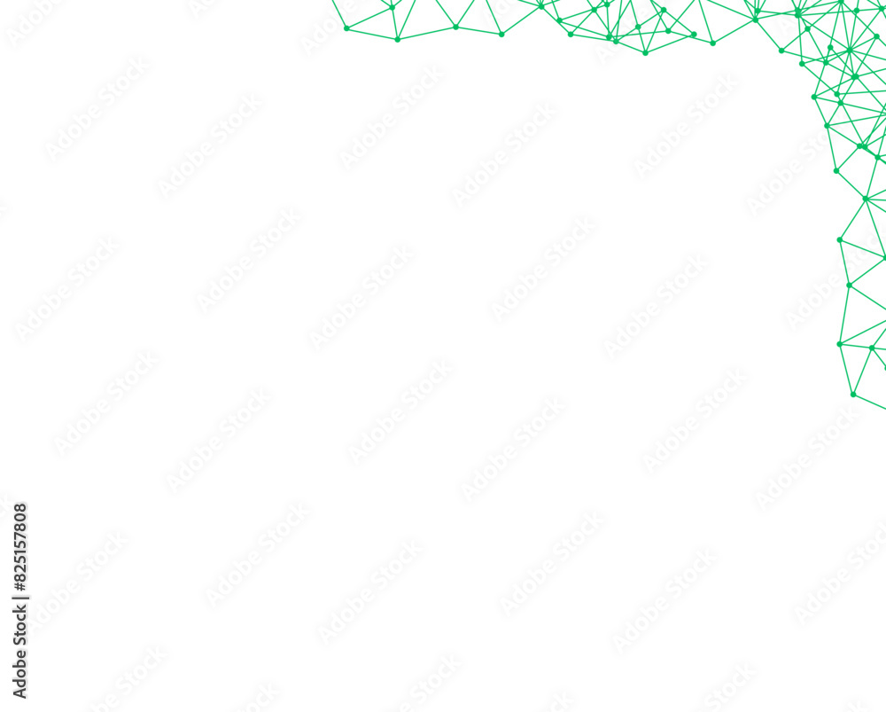 Obraz premium network and digital graphic element background pattern in white background