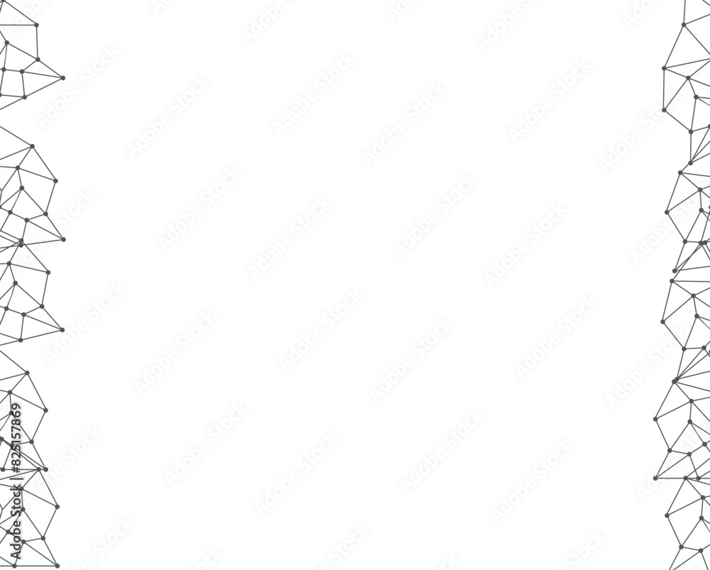 Fototapeta premium network and digital graphic element background pattern in white background