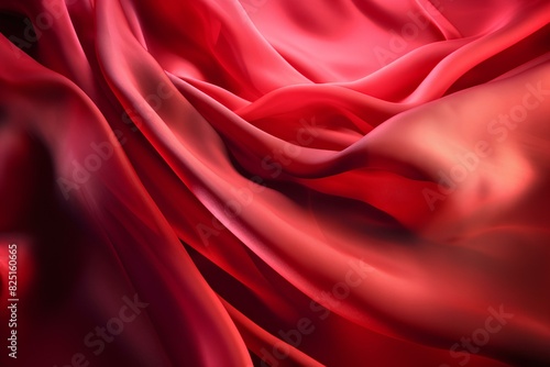 red satin background made by midjourney