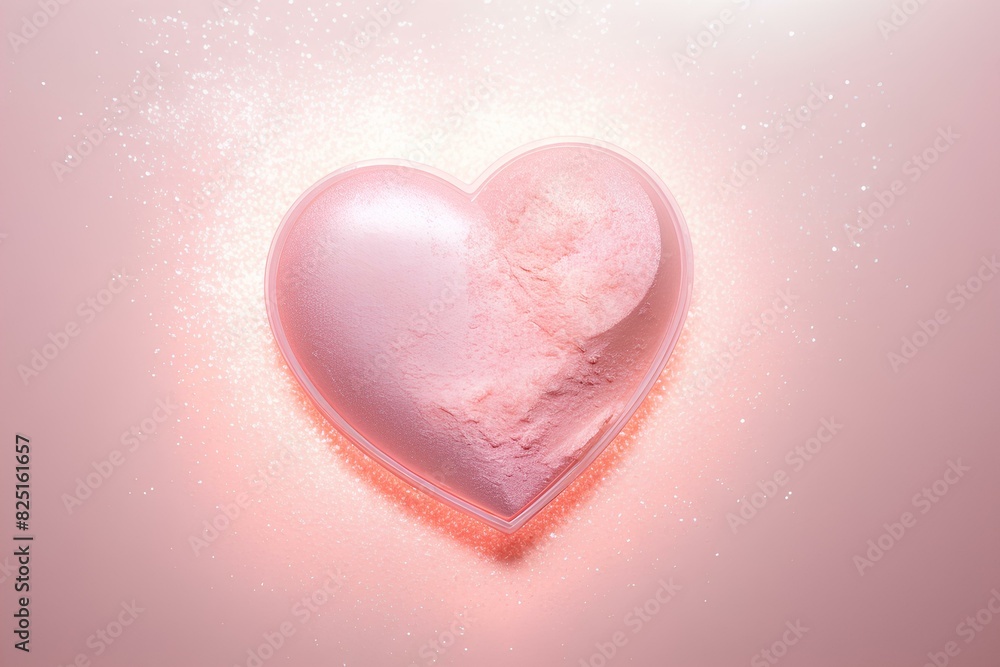pink heart made by midjourney pink heart made by midjourney