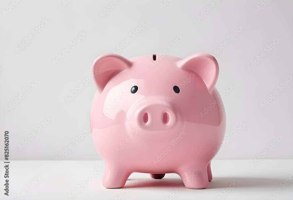 Piggy bank in white backgrounds Piggy bank in white backgrounds