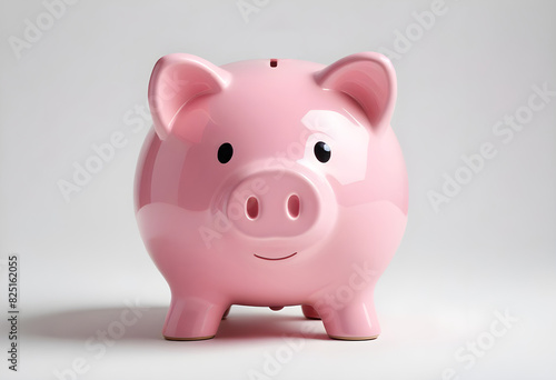 Piggy bank in white backgrounds
