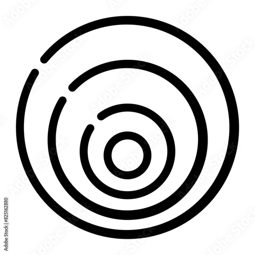 doppler effect line icon