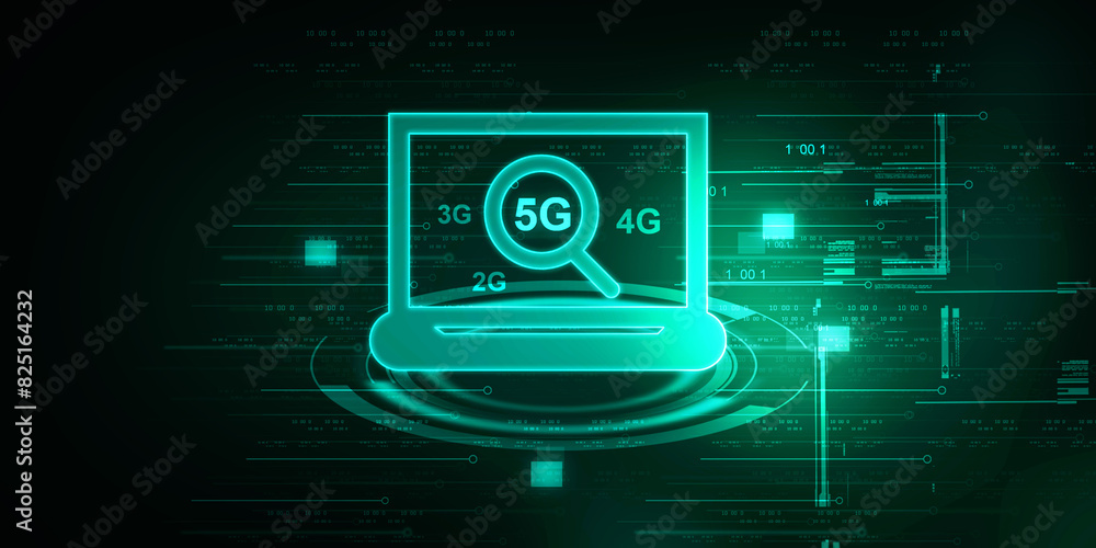 2d rendering 5G Network 5G Connection
2d rendering 5G Network 5G Connection