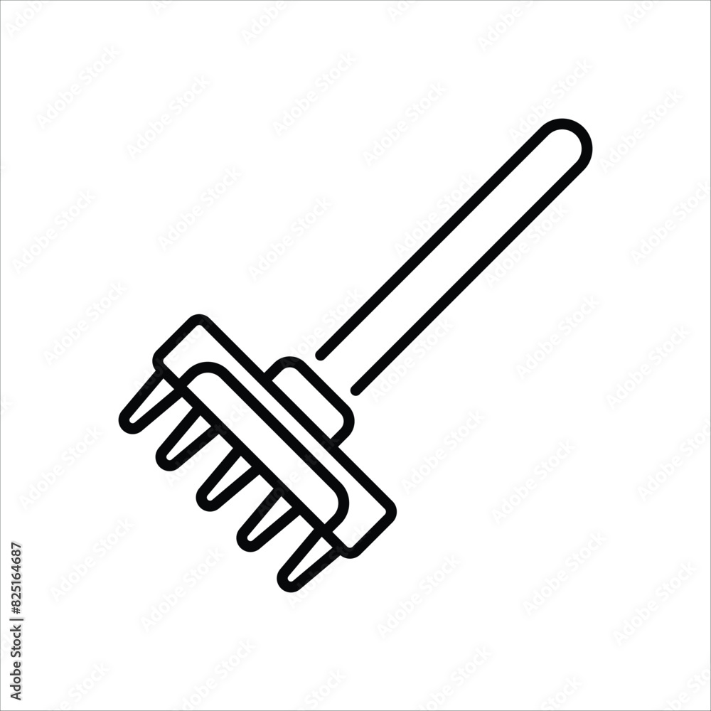 Rake vector icon Rake vector icon