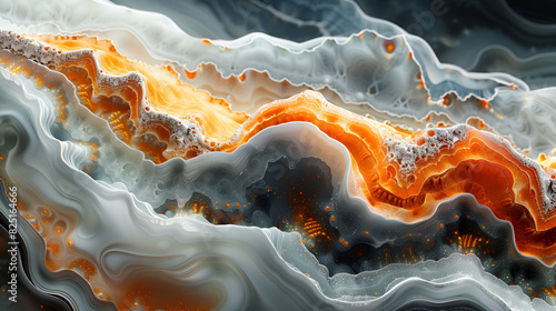Abstract Organic Liquid Forms