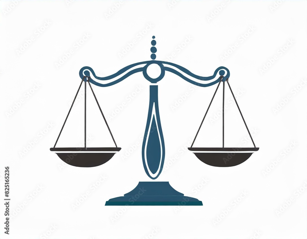 scales icon, vector image on white background, logo scales icon, vector image on white background, logo