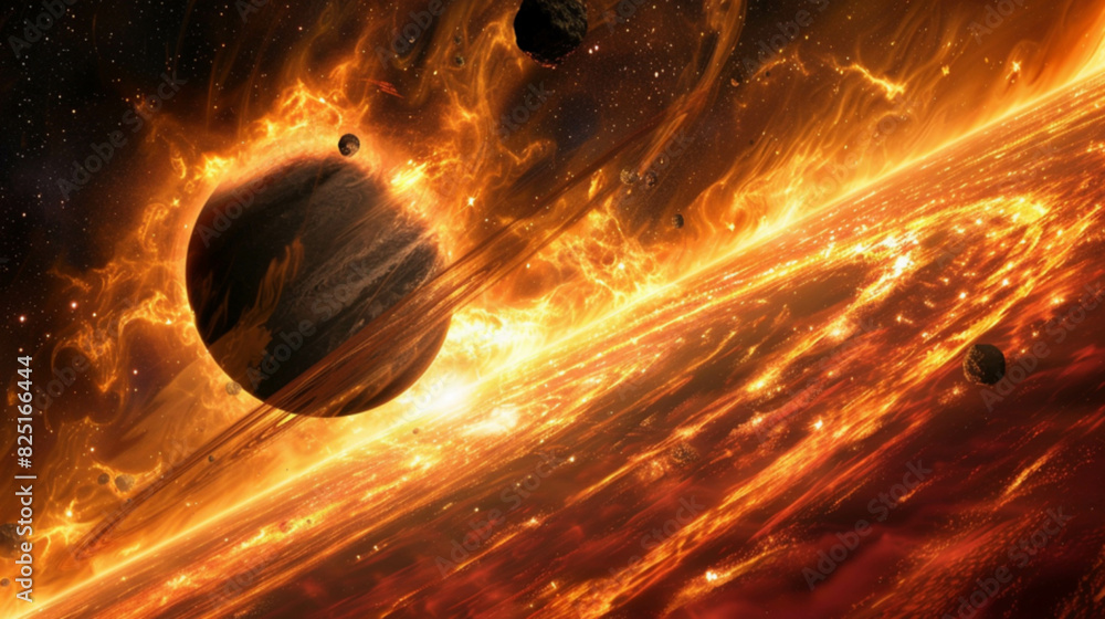 Catastrophic end of planet Earth swallowed by the Sun when will become ...