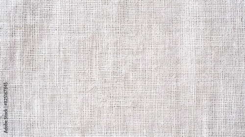 white primed cotton canvas texture background for artistic design projects abstract background photo