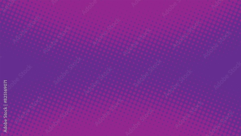 Pop art purple background in retro comic book style with halftone texture. Superhero cartoon fun backdrop design, vector illustration eps10 Pop art purple background in retro comic book style with halftone texture. Superhero cartoon fun backdrop design, vector illustration eps10