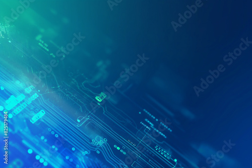Modern futuristic design for background or wallpaper. Digital cyberspace, high tech, technology concept
